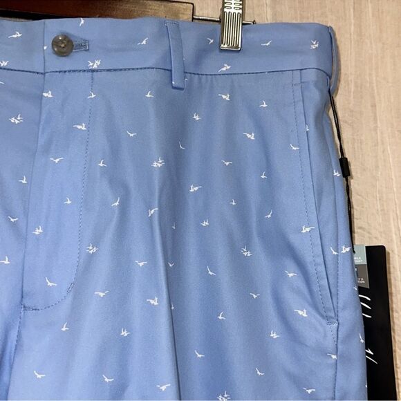 Walter Hagen 34 9” Blue White Seagulls Inseam Perfect 11 Collection Golf Shorts - Picture 5 of 16